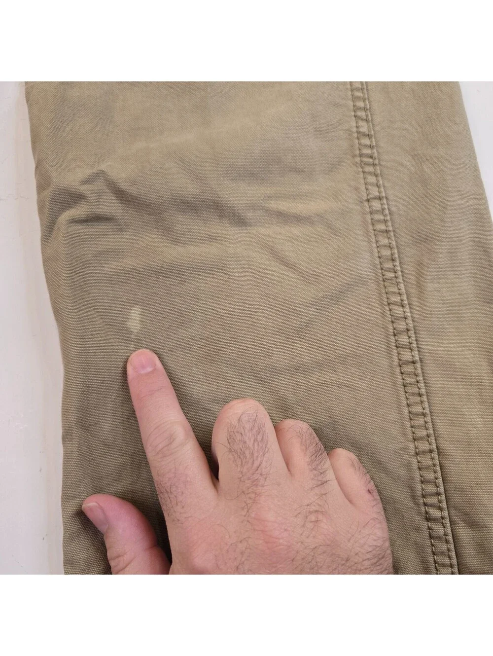 Blue Mountain Pants Mens 34x32 Brown Cotton Carpenter Straight Utility Workwear